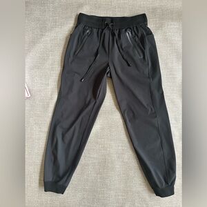 blanc noir Black Athletic Joggers size small